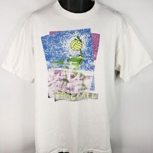 Frog Ball Volleyball T Shirt Vintage 90s Team Sports Made In USA Mens Size XL